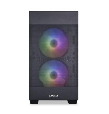Корпус LIAN LI Lancool 205M Mesh Black,  Medium Case: Micro ATX/Mini-ITX, 2xUSB 3.0, 2xAudio, Included Fans: 2x140mm ARGB PWM