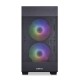Корпус LIAN LI Lancool 205M Mesh Black,  Medium Case: Micro ATX/Mini-ITX, 2xUSB 3.0, 2xAudio, Included Fans: 2x140mm ARGB PWM (незначительное повреждение коробки)