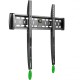 Кронштейн ONKRON/ 43-85'' макс 400*600 наклон 0º от стены: 29мм макс вес 68,2кг, встр уровень