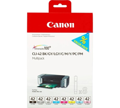 Набор/ CLI-42 8inks Multi Pack Набор/ CLI-42 8inks Multi Pack