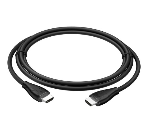 Кабель 1.0m HDMI черный, Ultra HD, 4K, 10.2 Гбит/с, 3D, экран Кабель 1.0m HDMI черный, Ultra HD, 4K, 10.2 Гбит/с, 3D, экран
