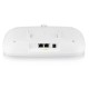 Точка доступа Zyxel NebulaFlex NWA130BE, WiFi 7, 802.11a/b/g/n/ac/ax/be (2,4 и 5 ГГц), MU-MIMO, антенны 2x2, до 688+4320 Мбит/с, 2xLAN 2.5GE, PoE