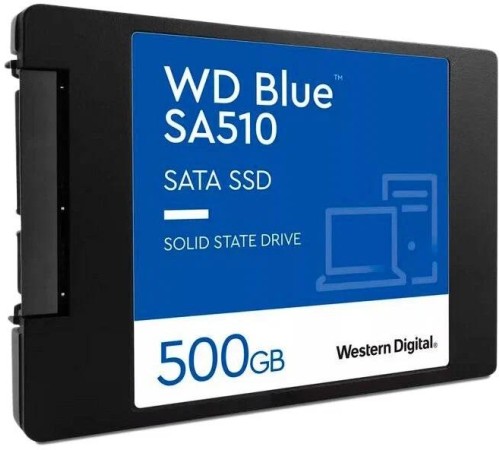 Твердотельный накопитель Western Digital Blue SSD 2,5” SATA 500Gb, WDS500G3B0A, 1 year, (аналог WDS500G2B0A) Твердотельный накопитель Western Digital Blue SSD 2,5” SATA 500Gb, WDS500G3B0A, 1 year, (аналог WDS500G2B0A)