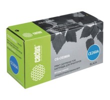 -/ Картридж лазерный Cactus CS-CE260A CE260A черный (8500стр.) для HP LJ CP4025/CP4525/CM4540