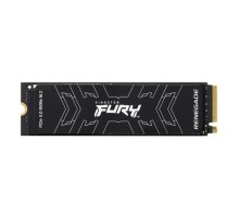 Твердотельный накопитель Kingston SSD 4TB SFYRDK/4000G Fury Renegade M.2 2280 PCIe 4.0 x4 NVMe R7300/W7000MB/s 3D TLC MTBF 2M 4,0PBW Retail Heatsink 1 year