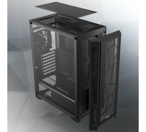 Корпус без блока питания/ Case Raijintek ARCADIA III-ST, Midi-Tower, 1x120mm, 1xUSB-A 3.0 + 2xUSB 2.0, ATX, mATX, mITX Black Корпус без блока питания/ Case Raijintek ARCADIA III-ST, Midi-Tower, 1x120mm, 1xUSB-A 3.0 + 2xUSB 2.0, ATX, mATX, mITX Black