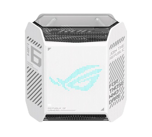 роутер ASUS GT6(W-1-PK) // AX10000 // 1 pack  // 574 + 4804Mbps, 2,4 + 5 gGz, white