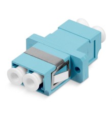 Проходной соединитель Cabeus DLC-DLC-MM-OM3 Проходной соединитель LC-LC duplex, MM-OM3(для многомодового кабеля), корпус пластмассовый (SC Adapter Simplex dimension)