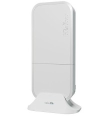 Точка доступа MikroTik wAP ac with 4 cores x 710MHz CPU, 128MB RAM, 2x Gbit LAN, built-in 2.4Ghz 802.11b/g/n Dual Chain wireless, built-in 5GHz 802.11an/ac Dual Chain wireless, RouterOS L4, white outdoor enclosure,