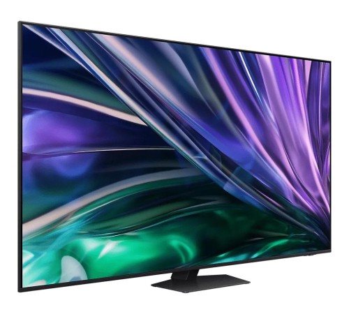 Телевизор ЖК 65'' Samsung/ 65", NeoQLED, Ultra HD, Tizen Smart TV, 120 Hz, HDR10+, Wi-Fi, Voice, DVB-T2/C/S2, Bluetooth, CI+(1.4), FreeSync Premium PRO, 2.2Ch 40W, OTS Lite, 4HDMI, 2USB, Graphite Black 2024