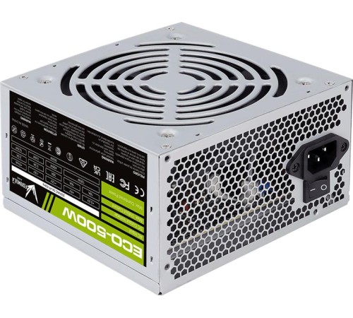 Блок питания Formula V Line ECO-500, 500W, ATX12V v2.3, 12cm Fan (ex Aerocool)