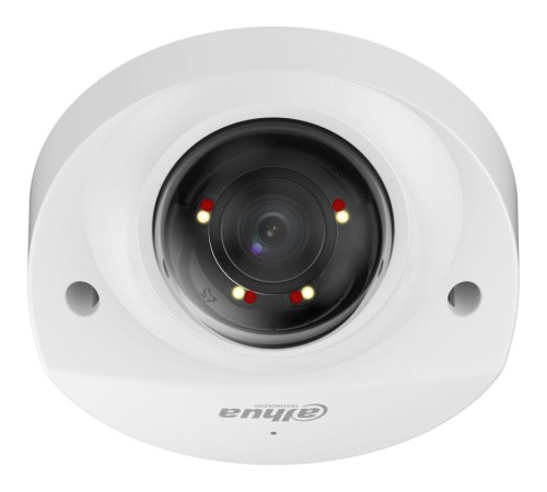 Уличная мини-купольная IP-видеокамера с ИИ, 4Мп; 1/2.9 CMOS; 2.8мм; WDR(120дБ); 0.006лк@F1.6 сжатие: H.265+ H.265 H.264+ H.264 MJPEG; 2  до 4Мп@25к/с; SMD Plus (Умная детекция движения) охрана периметра; ИК-LED-подсветка до 30м; трев.вх/вых: 1/1; аудиовх/