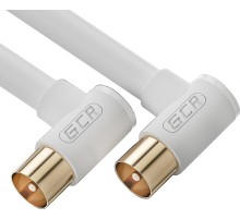 GCR Кабель 1.0m антенный (коаксиальный) TV M угловой / TV M угловой, GCR-52330