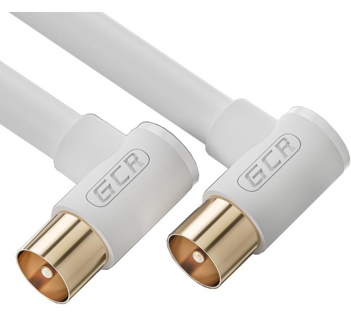 GCR Кабель 1.0m антенный (коаксиальный) TV M угловой / TV M угловой, GCR-52330