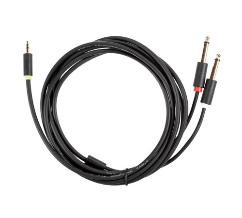 Кабель-адаптер/ Кабель-адаптер 3.5ST(M)/2X6.35 ST(M), 3м, Telecom PRO <TAV6168-3M> Кабель-адаптер/ Кабель-адаптер 3.5ST(M)/2X6.35 ST(M), 3м, Telecom PRO <TAV6168-3M>