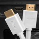 Greenconnect Кабель 1.5m HDMI версия 2.0 HDR 4:2:2, Ultra HD, 4K 60 fps 60Hz/5K*30Hz, 3D, AUDIO, 18.0 Гбит/с, 28/28 AWG, OD7.3mm, тройной экран, белый, GCR-HM761-1.5m