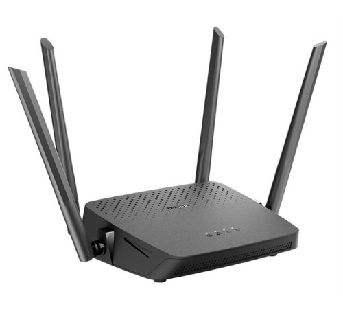 Маршрутизатор D-Link Двухдиапазонный Wi-Fi 6 EasyMesh маршрутизатор AX1500, 1x1000Base-T WAN, 4x1000Base-T LAN, 4 внешние несъемные антенны 5 дБи