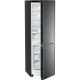 Холодильники LIEBHERR/ Plus, BioFresh 1 контейнер, МК NoFrost, 3 контейнера МК, в. 185,5 см, ш. 60 см, класс ЭЭ A++, внутренние ручки, Black Steel
