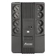 ИБП POWERMAN Brick 650 PLUS, линейно-интерактивный, 650ВА, 360Вт, 4 евророзетки с резервным питанием, 4 евророзетки с фильтрацией, USB, защита RJ45/RJ11, батарея 12В 7Ач 1 шт., 293мм х 202мм х 93мм, 4.5 кг./ UPS POWERMAN Brick 650 PLUS, line-interactive,