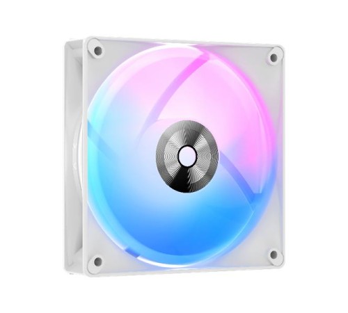 Вентилятор для корпуса Ocypus Delta F12 WH ARGB 3 IN 1, 120x120x25mm, 4-PIN PWM, 500-2000 RPM, 29 DBA MAX, HYDRO BEARING