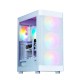 корпус ZALMAN i4 TG, ATX, WHITE, FRONT MESH, WINDOW, 2x3.5", 2x2.5", 1xUSB2.0, 2xUSB3.0, FRONT 3x140mm FRGB, REAR 1x140mm FRGB