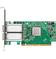 Сетевая карта/ ConnectX®-5 Ex EN network interface card, 100GbE dual-port QSFP28, PCIe4.0 x16, tall bracket