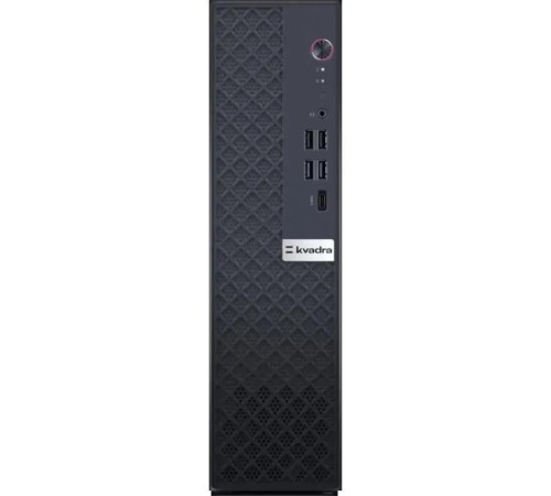 Персональный компьютер/ Kvadra TAU  Intel Core i5 12500(3Ghz)/16384Mb/512SSDGb/Ext:Intel UHD Graphics 770/war 1y/black/noOS