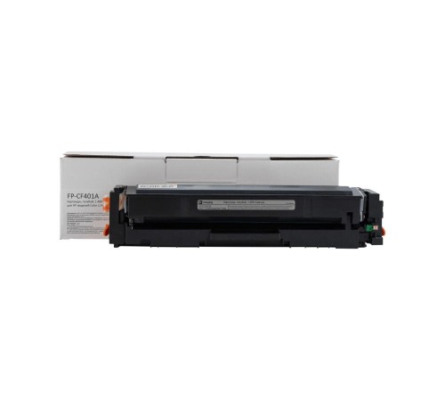 Картридж F+ imaging, голубой, 1 400 страниц, для HP моделей Color LJ M252DN/M277DW (аналог CF401A), FP-CF401A (Вскрытая упаковка)