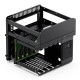 Корпус без блока питания/ Case JONSBO N2, Mini-Tower, 1x120mm, 1xUSB-A 3.0 + 1xUSB-C 3.2, SFX PSU Support, mITX Black