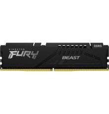 Память оперативная/ Kingston 8GB 5600MT/s DDR5 CL40 DIMM FURY Beast Black XMP