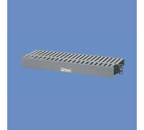Органайзер двусторонний с крышкой 44х483х200 1U/ Horizontal Manager Front Only 1 RU