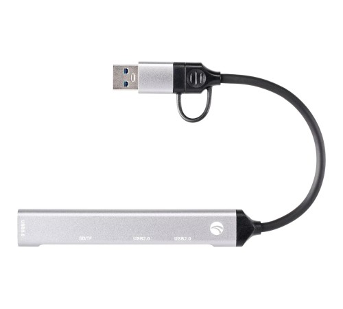 Адаптер/ Адаптер TypeC+adapter-->USB3.0+2USB2,0+SD+TF, VCOM <DH297> Адаптер/ Адаптер TypeC+adapter-->USB3.0+2USB2,0+SD+TF, VCOM <DH297>
