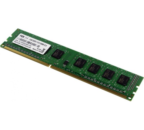 Память оперативная/ Foxline DIMM 2GB 1333 DDR3 CL9 (256*8) Память оперативная/ Foxline DIMM 2GB 1333 DDR3 CL9 (256*8)