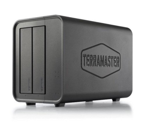 Система хранения данных TerraMaster F2-212 tower NAS QC 1,7Ghz ARM/1Gb/JBOD,RAID0,1,TRAID/up to 2 HS SATA(3,5' or 2,5')/1xUSB3.0/1xUSB2.0/1xGbE RJ-45/iSCSI/1xPS/1YW (repl F2-211)