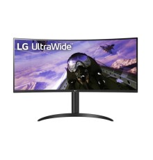Монитор игровой 34'' 21:9 3440x1440(UWQHD) VA, Curved, 165 Hz, 300 cd/m2, 3000:1, 5ms, 2xHDMI, DP, Height adj, Tilt, Speakers, 1Y, Black