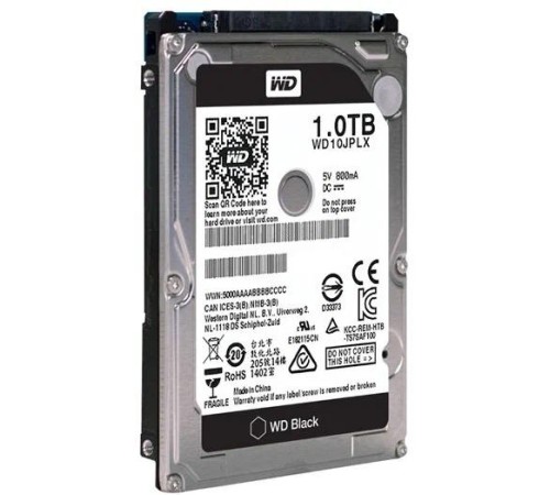 Жесткий диск/ HDD WD SATA3 1TB 2.5"""" Black 7200RPM 64MB 1 year warranty Жесткий диск/ HDD WD SATA3 1TB 2.5"""" Black 7200RPM 64MB 1 year warranty