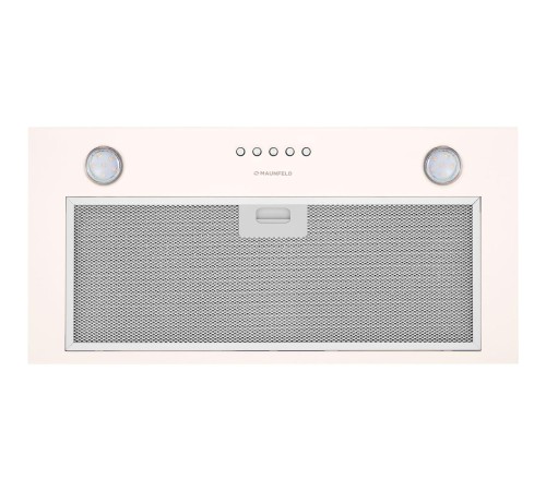 ВЫТЯЖКА MAUNFELD CRCROSBY SINGL 60 BEIGE/ Полновстраиваемая, 60см, 850 м3, кнопочное управление, LED, площадь кухни до 30м2, опция: угольный фильтр CF140C-2шт, бежевый