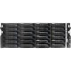 Серверная платформа/ HA401-VG, 4U, 2x2LGA-3647, 24-bay storage server, 24x SATA/SAS hot-swap 3.5"/2.5" universal bay, 2x canister, 4x 9mm 2.5" internal bay, 12G expander board with 2x SFF-8643, 2x SFF-8644, 1300W 1+1 redundant power supply,