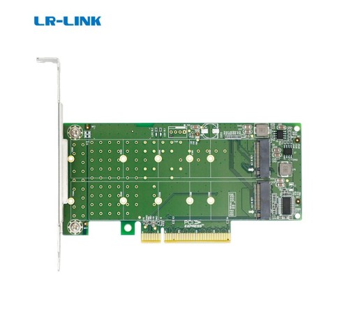 Адаптер для SSD/ PCIe x8 to 2-Port M.2 NVMe Adapter Адаптер для SSD/ PCIe x8 to 2-Port M.2 NVMe Adapter