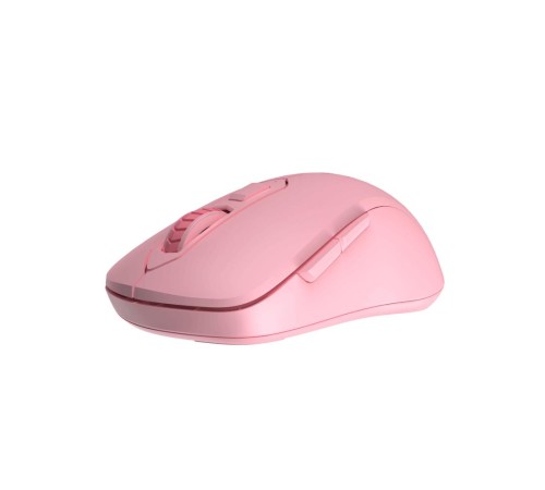 Мышь беспроводная Dareu LM115B Pink (розовый), DPI 800/1200/1600, подключение: ресивер 2.4GHz + Bluetooth, размер 107x59x38мм Мышь беспроводная Dareu LM115B Pink (розовый), DPI 800/1200/1600, подключение: ресивер 2.4GHz + Bluetooth, размер 107x59x38мм