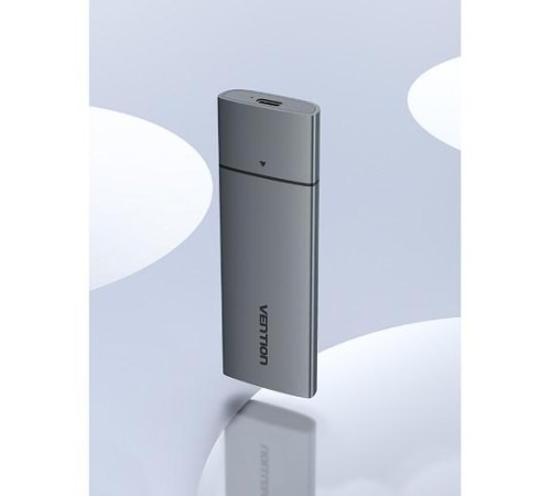 Корпус для SSD Vention USB 3.1 Gen 2-C M.2 NVMe Серый
