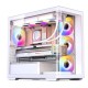 Корпус без блока питания/ Case JONSBO D300, Mini-Tower, TG, no fan, 2xUSB-A 3.2 + 1xUSB-C 3.2, mATX, mITX White