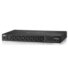 Блок распределения питания ATEN Rack eco PDU, Outlet-Metered & Switched, 1U, 16A, 230V, Output: (7) C13 & (1) C19, Input: IEC  С20 , Power cord 3,0 m