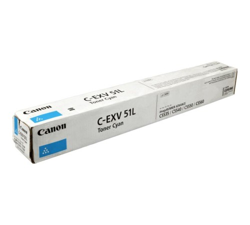 Тонер/ C-EXV 51L CYAN Тонер/ C-EXV 51L CYAN