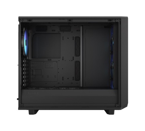 Корпус ПК без блока питания/ Case Fractal Design Meshify 2 RGB TG Light Tint, Midi-Tower, 4x140mm RGB, 2xUSB-A 3.2 + 1xUSB 3.2 Type-C E-ATX, ATX, mATX, mITX Black