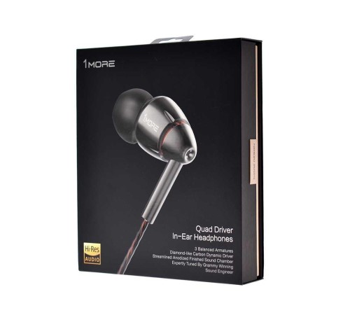 Наушники 1MORE Quad Driver In-Ear Headphones 1MEJE0002 Наушники 1MORE Quad Driver In-Ear Headphones 1MEJE0002