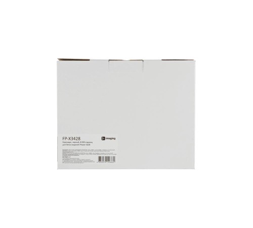 Картридж F+ imaging, черный, 8 000 страниц, для Xerox моделей Phaser 3428 (аналог 106R01246), FP-X3428 (Вскрытая упаковка)