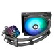 Система жидкостного охлаждения/ Water Cooling System Thermalright Aqua Elite 120 V3 (120mm, Black, ARGB/ Fans: 1x120mm, 66.17CFM, 25.6dBA, 1500RPM/ Pump height 53mm, 23dBA, 3300RPM, Rad thickness 27mm/ S: 1700, 1200, 20XX, 115X, AM5, AM4)