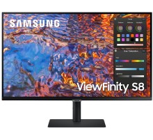 ЖК монитор Samsung S32B800PXI/ Samsung S32B800PXI 32" Wide IPS monitor, 3840*2160, 5(GtG)ms, 350 cd/m2, MEGA DCR(static 1000:1), 178°/178°, DP, HDMI, USB3.0 x3; USB-C (90 Вт), HAS, VESA 100x100mm, Windows 10, EnergyStar, black