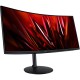 Монитор/ ACER XZ342CUS3BMIIPPHX 34'', ZeroFrame Yes, Curved 1500R Black, 21:9, VA, 3440x1440, 1 / 3ms, 320, HDR 400cd, 180Hz, 2xHDMI(2.0) + 2xDP(1.4) + Audio out, Speakers 2Wx2, sync: DP/HDMI FreeSync Premium, hdr: HDR 400, hadj 130